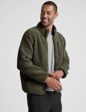 Boucle Fleece Men's Zip Jacket