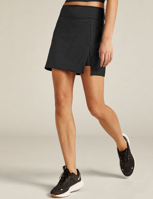 Heather Rib Hold Court Skirt