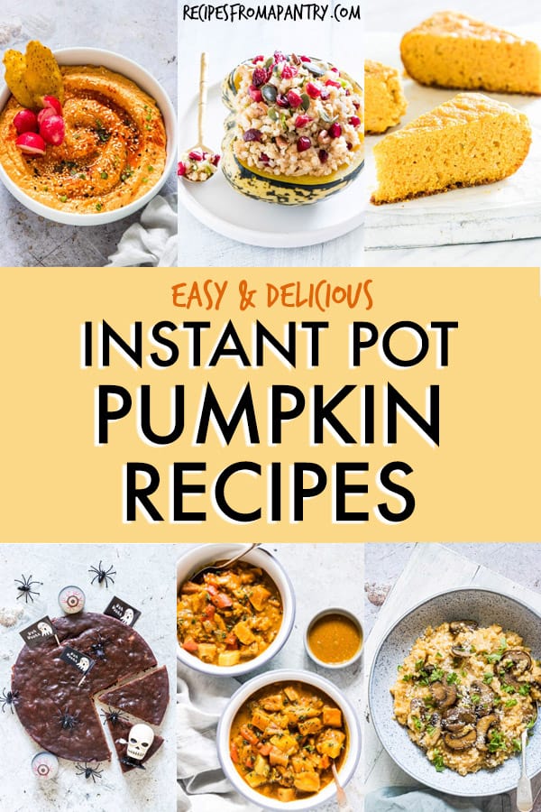 INSTANT POT PUMPKIN RECIPES