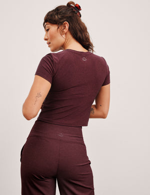 Featherweight Cropped Tee