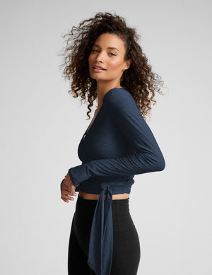 Featherweight Waist No Time Wrap Top
