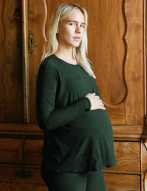 Featherweight Feels Like Home Long Sleeve Maternity Top