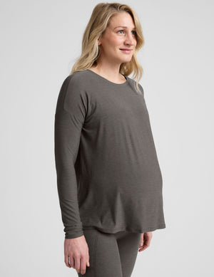 Featherweight Feels Like Home Long Sleeve Maternity Top