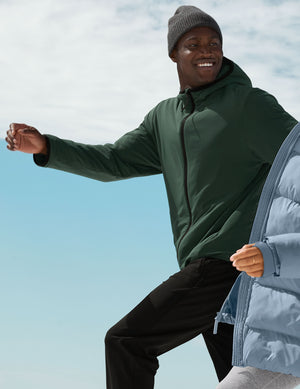 In Flight Insulated Men's Hooded Jacket