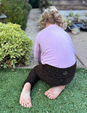 Espresso Leopard SoftMark Toddler Legging