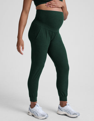 Spacedye Beyond the Bump Maternity Midi Jogger