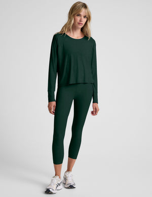 Spacedye Walk And Talk High Waisted Capri Legging